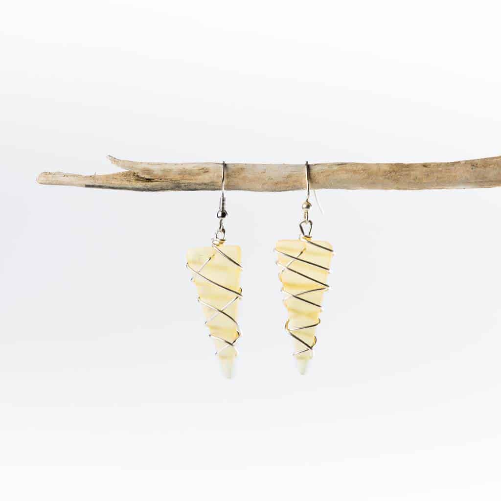 Desert-Gold-Silver-Small-Tipped-At-Seas-Earrings